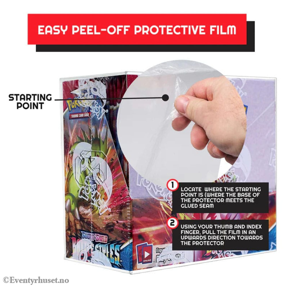 PET Protectors 5-Pack for Booster Boxes / Elite Trainer Boxes Ver. 1 Storage & Protection