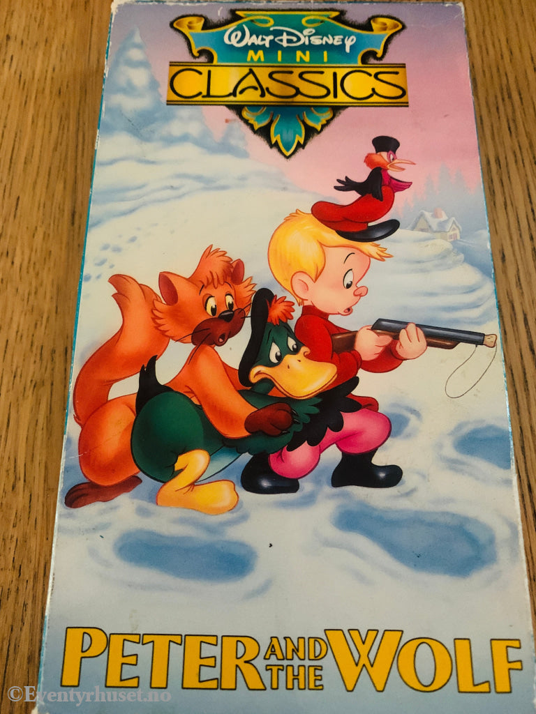 Peter and the Wolf (Disney Mini Classics, 1946). VHS.