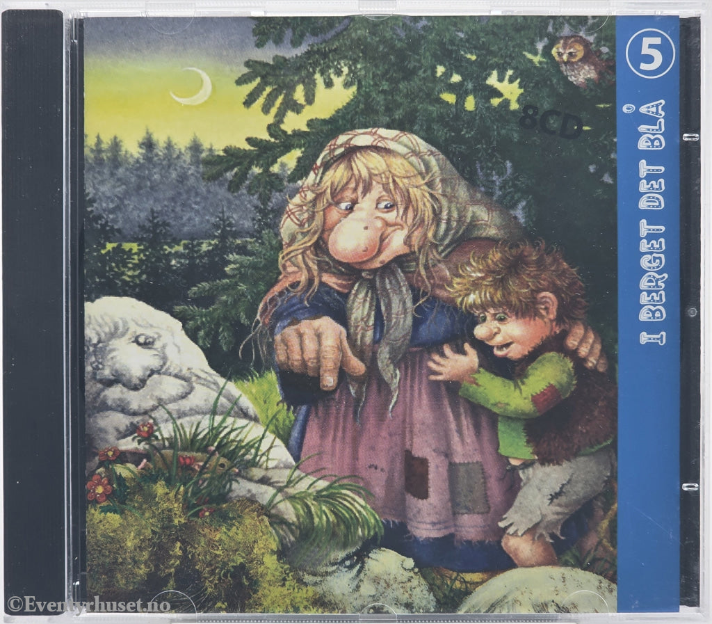 Peter Christen Asbjørnsen og Jørgen Moe. I berget det blå. Lydbok på CD.