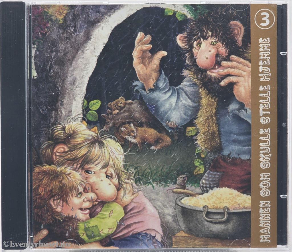 Peter Christen Asbjørnsen og Jørgen Moe. Mannen som skulle stelle hjemme. Lydbok på CD.