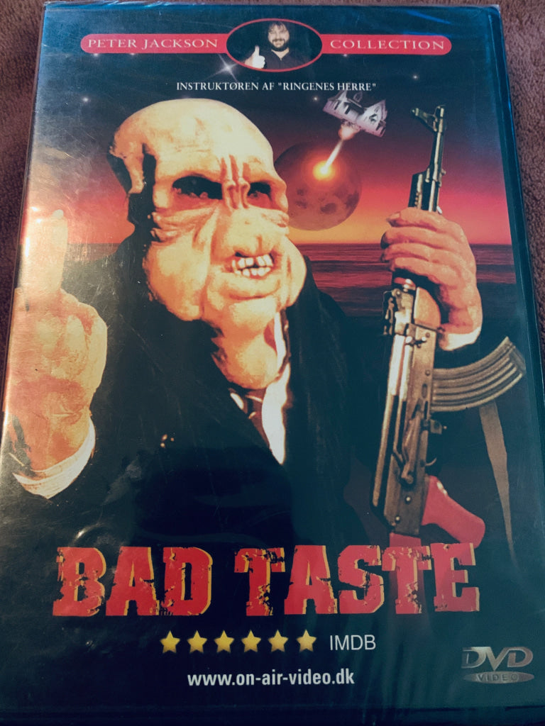 Peter Jackson’s Bad Taste. 1989. DVD. Ny i plast! DVD