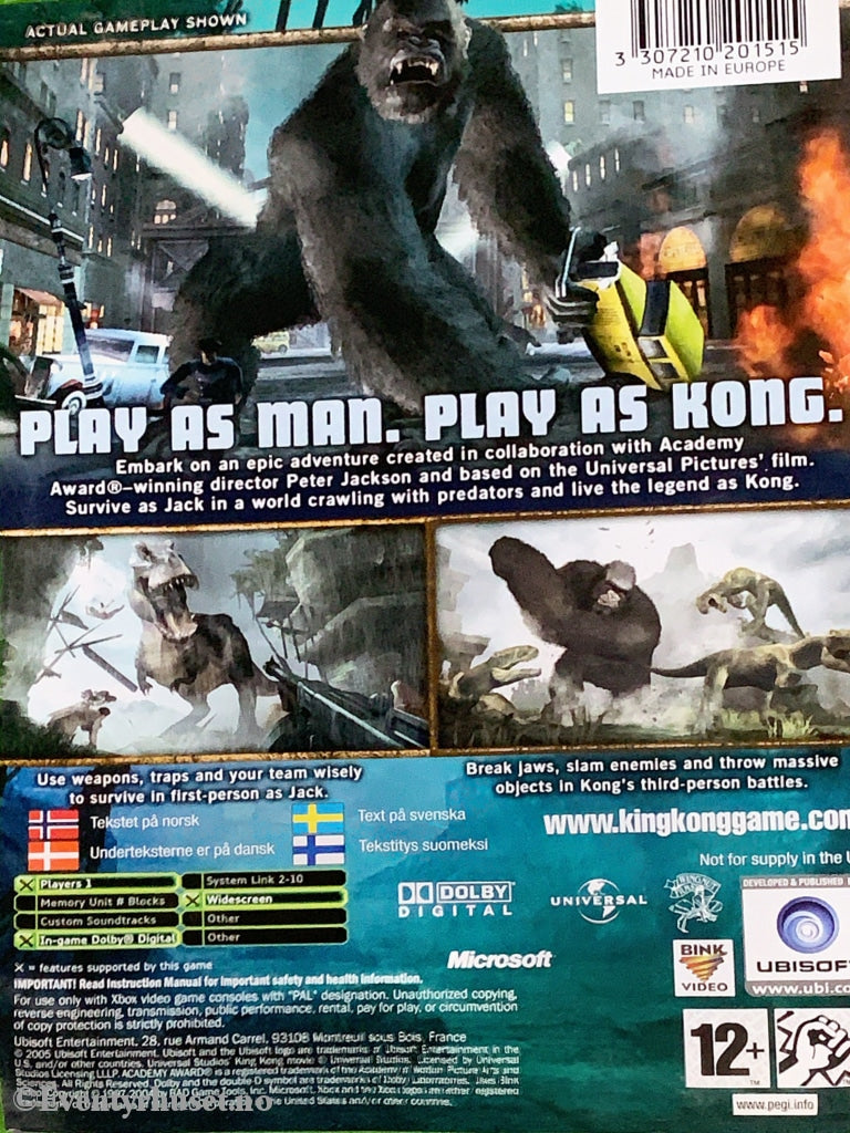 Peter Jacksons King Kong. Xbox. Xbox