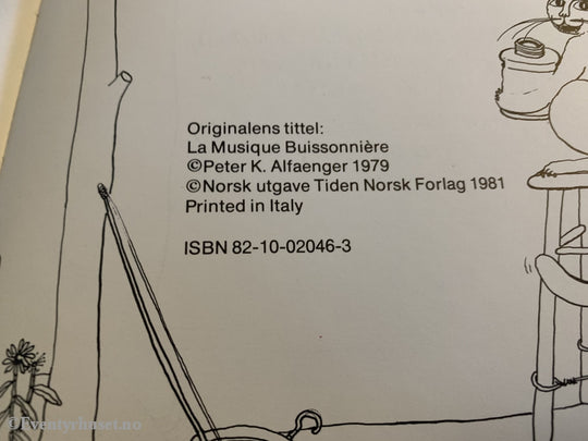 Peter K. Alfaenger. 1981. Vi Lager Musikk. Fortelling