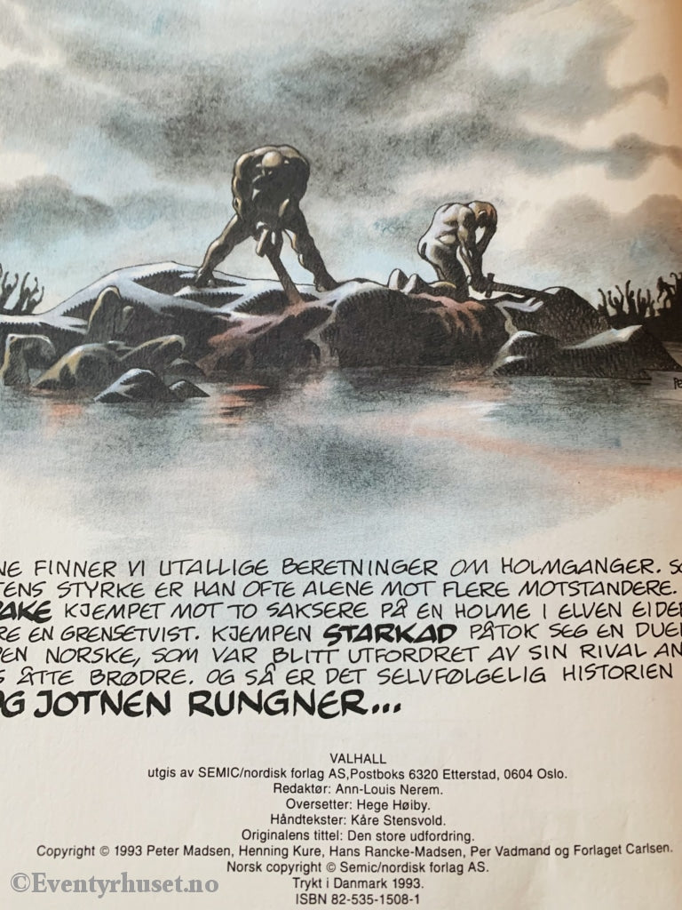 Peter Madsen. 1993. Valhall - Utfordringen. Fortelling