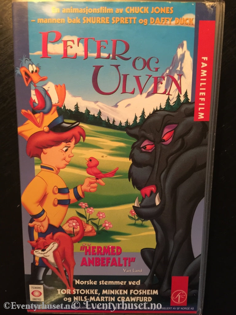 Peter Og Ulven. 1995. Vhs. Vhs