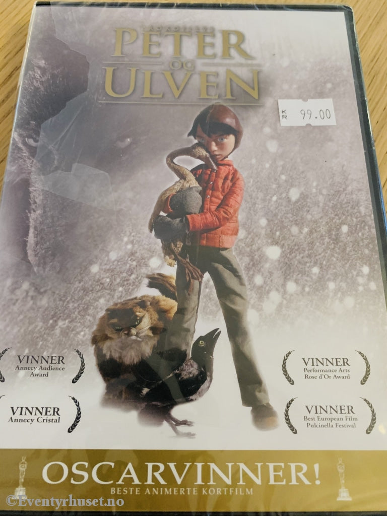 Peter Og Ulven. 2006. Dvd Ny I Plast!