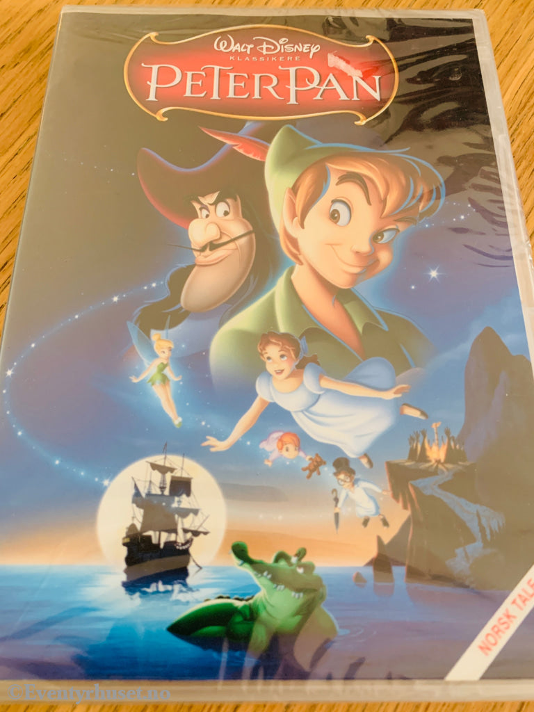 Peter Pan . 1953 . DVD. Ny i plast!
