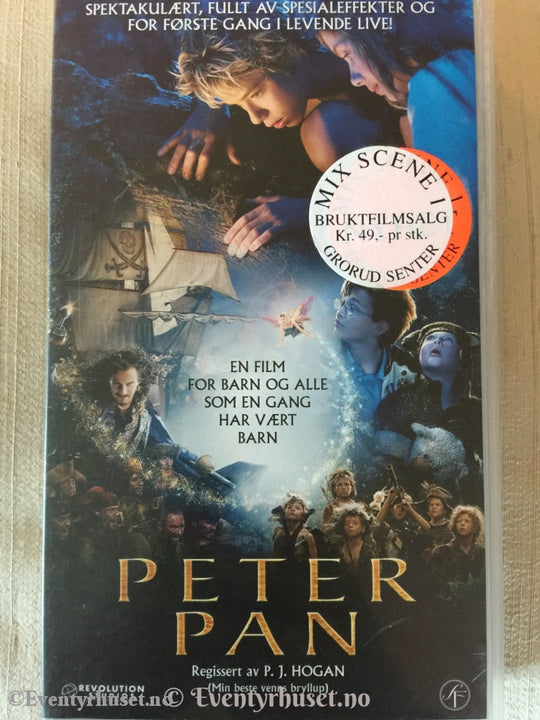 Peter Pan. 2003. Vhs. Vhs