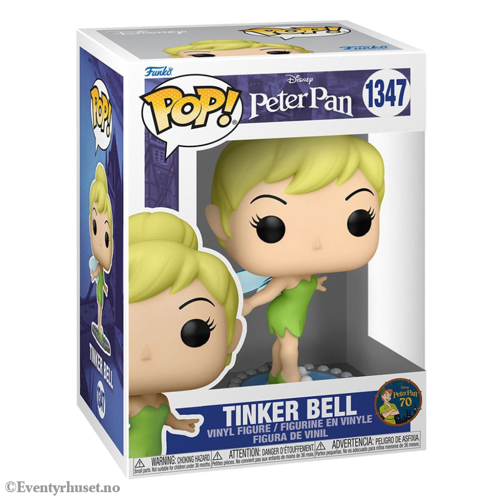 Peter Pan 70th Anniversary POP! Disney Vinyl Figure Tink on mirror 9 cm Collectibles