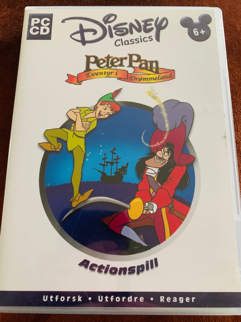 Peter Pan – Eventyr i Drømmeland. PC spill.