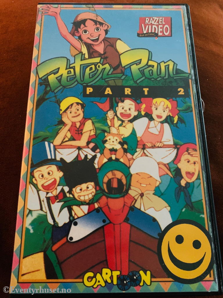 Peter Pan Part 2. 1989. VHS. Norsk tale.