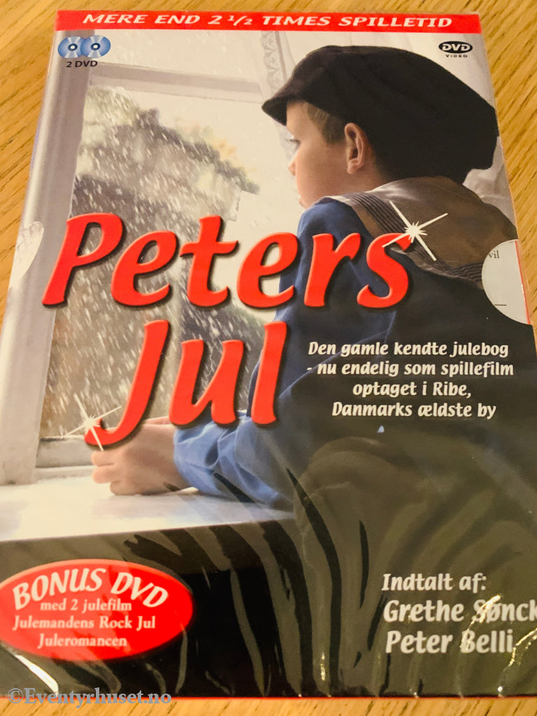 Peters Jul. Dvd Slipcase. Ny I Plast!