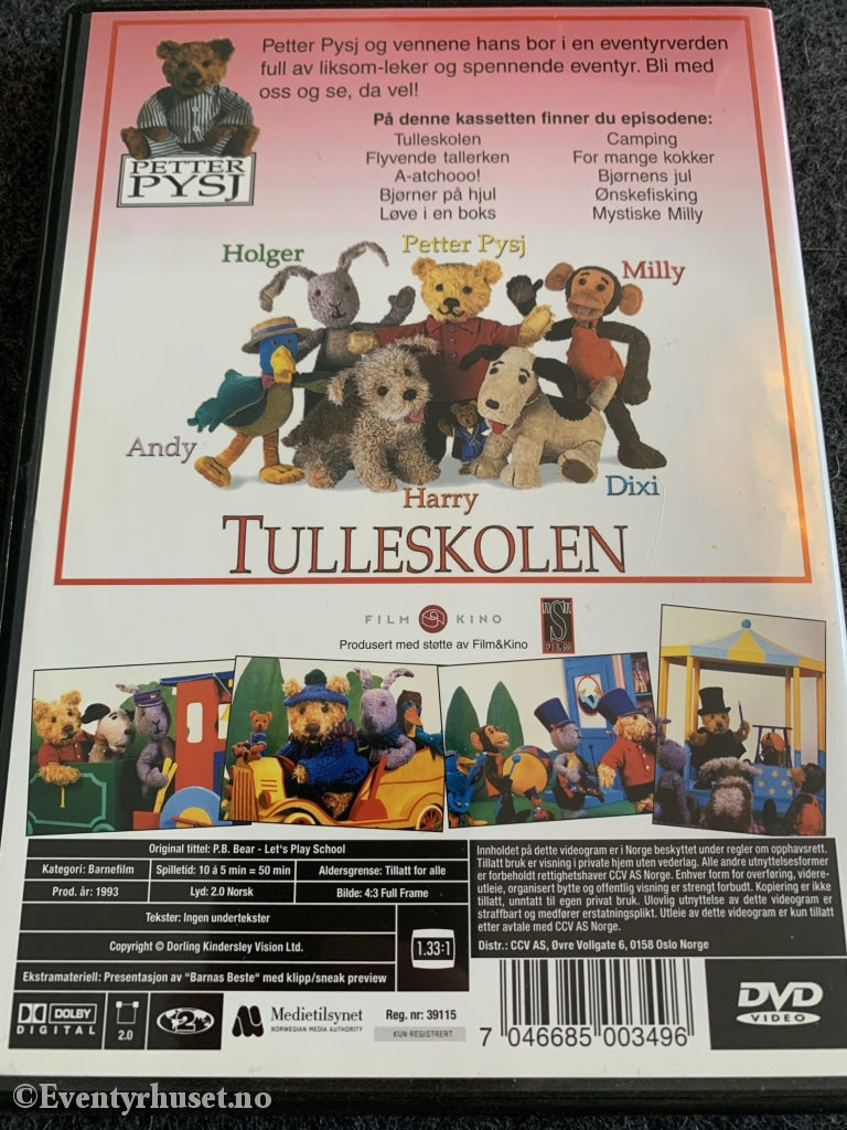 Petter Pysj - Tulleskolen (Nrk). 1993. Dvd. Dvd