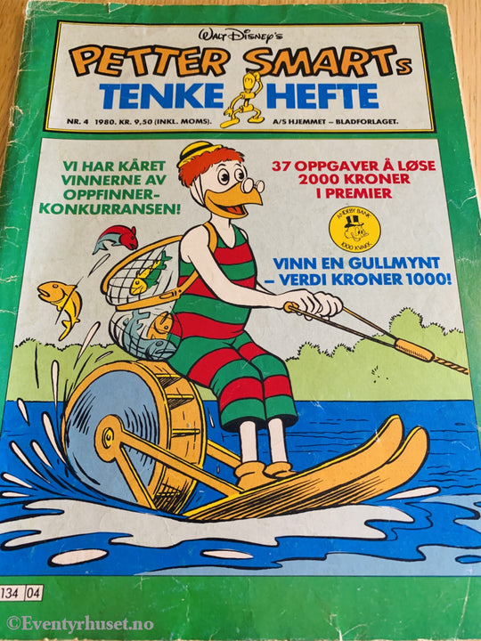 Petter Smarts Tenke Hefte 1980/04. Tegneserieblad