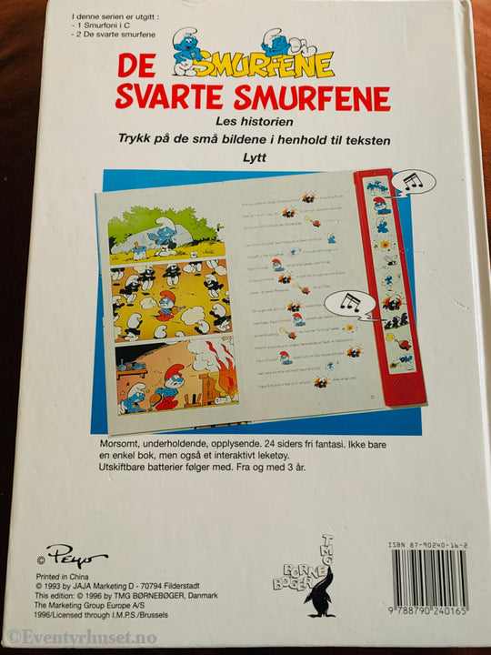 Peyo. De smarte smurfene. 1983. Bok.