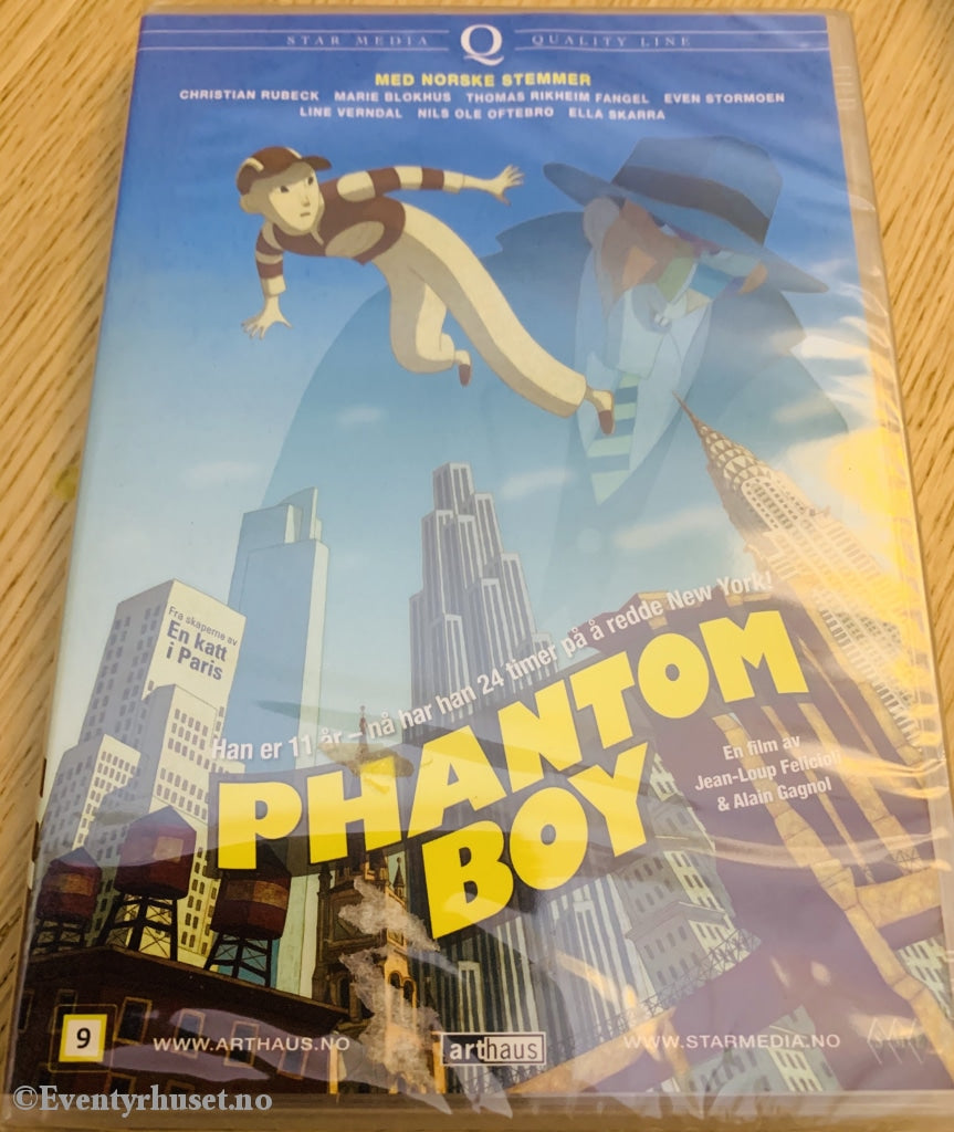 Phantom Boy. Dvd Ny I Plast!