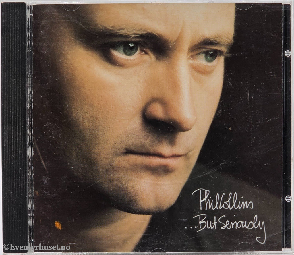 Phil Collins. 1989. ...But Seriously. Musikk-CD.