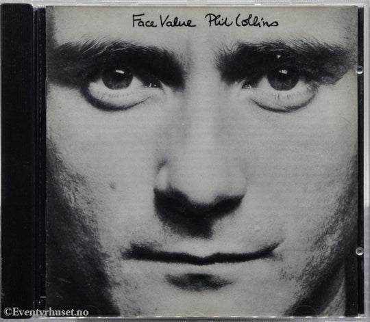 Phil Collins. Face Value. 1981. Musikk-CD.