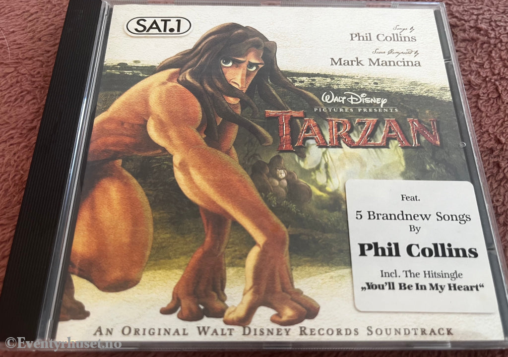 Phil Collins & Mark Mancina. 1999. Tarzan: Original Motion Picture Soundtrack. Musikk på CD.