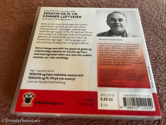 Philippe Fix & Alain Grée. 2006. Serafin og Plym kommer luftveien. Lydbok på CD.