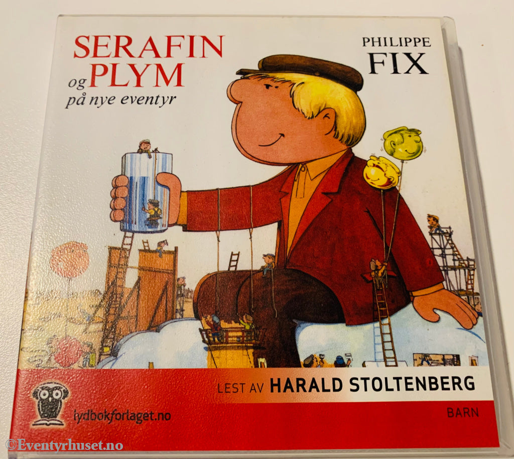 Philippe Fix. Serafin Og Plym På Nye Eventyr. Lydbok Cd.