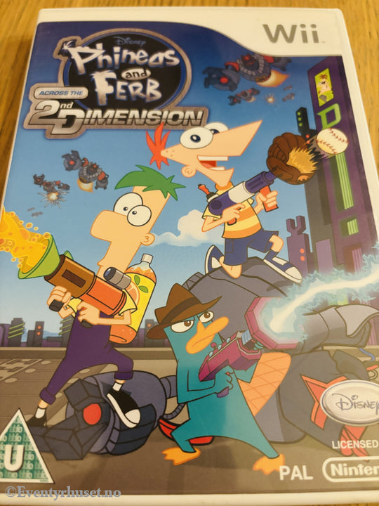 Phineas and Ferb: Across the 2nd Dimension . Nintendo Wii.