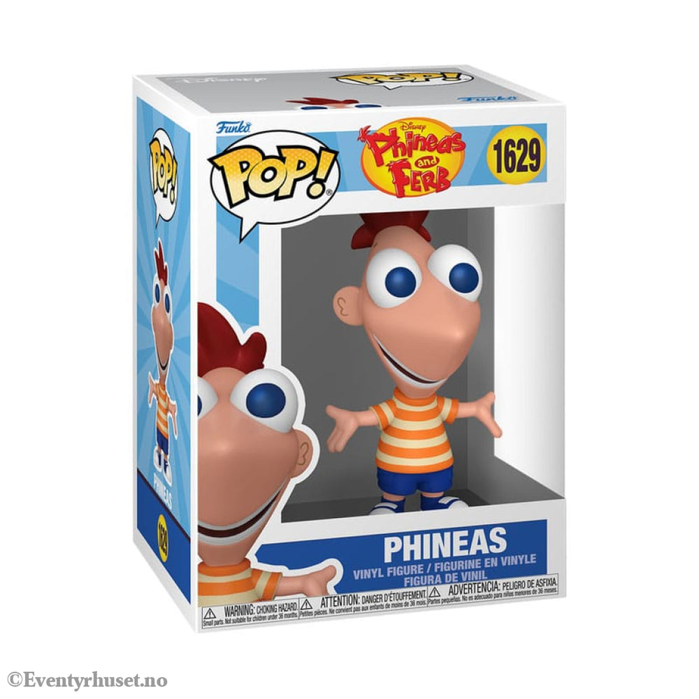 Phineas and Ferb POP! Disney Vinyl Figure Phineas 9 cm Collectibles