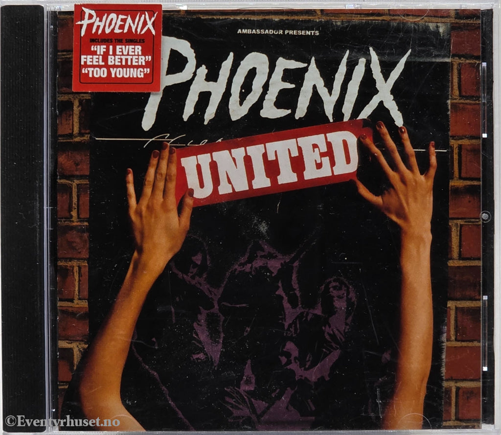 Phoenix. 2000. United. Musikk-CD.