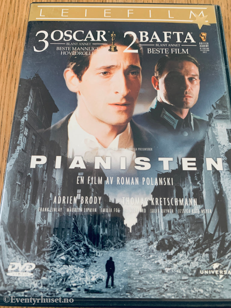 Pianisten (2002). DVD.