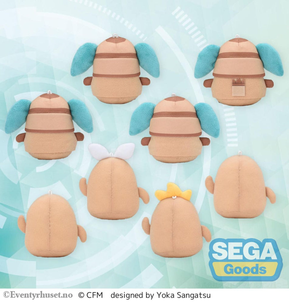 Piapro Characters Hatsune Miku Series fuwa petit Plush Keychains Haniwa 10 cm Blind Box Assortment (8) Fashion &