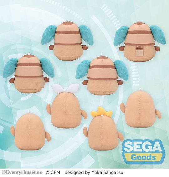 Piapro Characters Hatsune Miku Series fuwa petit Plush Keychains Haniwa 10 cm Blind Box Assortment (8) Fashion &
