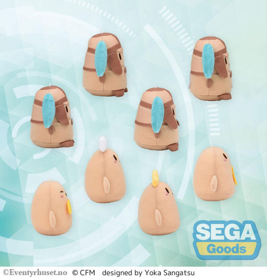 Piapro Characters Hatsune Miku Series fuwa petit Plush Keychains Haniwa 10 cm Blind Box Assortment (8) Fashion &