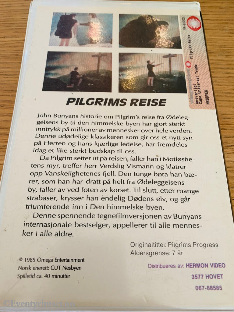 Pilgrimsreise. 1985. Vhs Big Box. Box