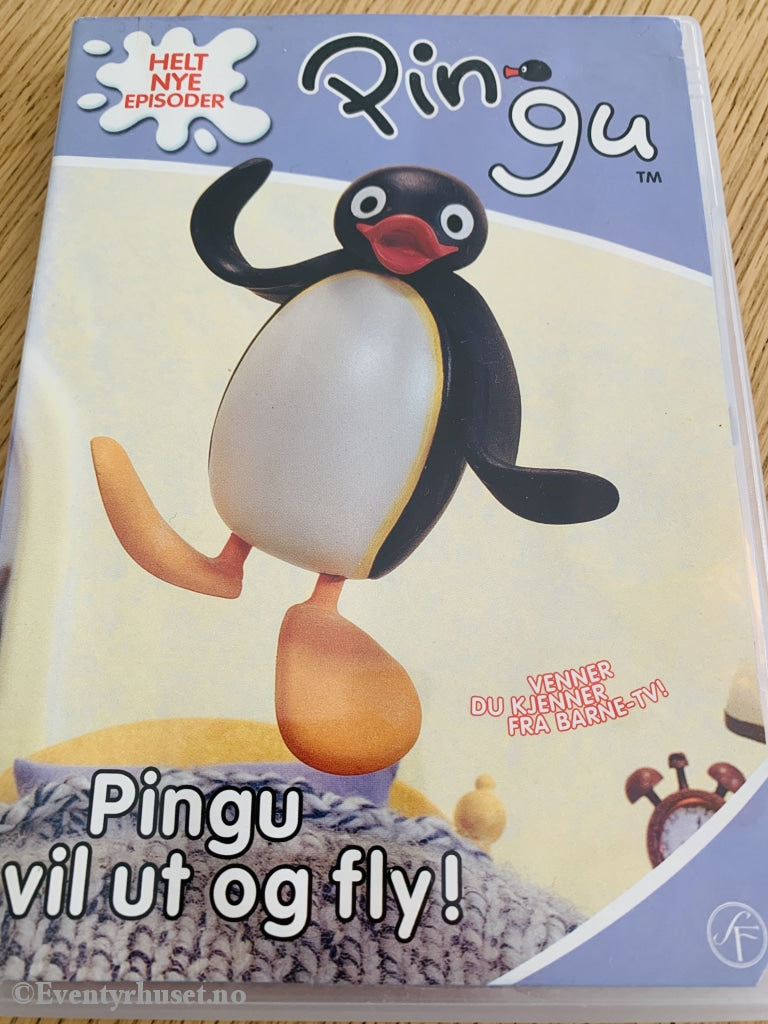 Pingu. 2003/2004. Pingu Vil Ut Og Fly! Dvd. Dvd