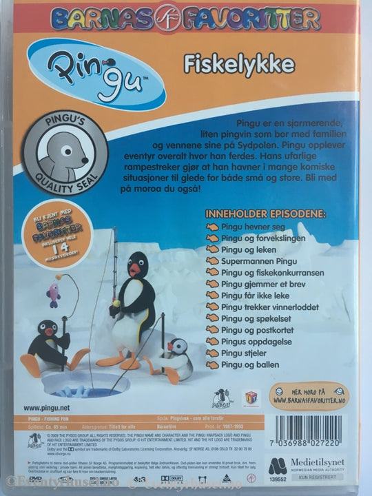 Pingu. Fiskelykke. Dvd. Dvd
