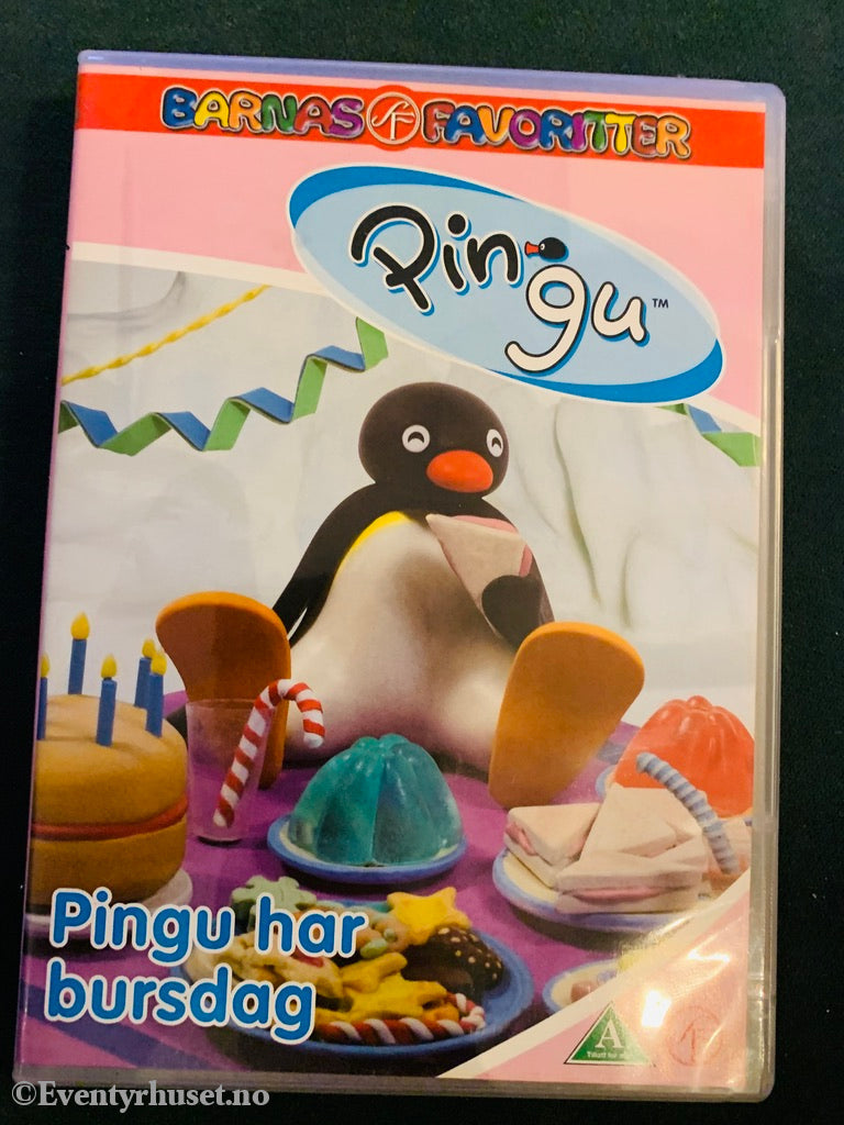 Pingu Har Bursdag. 1987. Dvd. Dvd