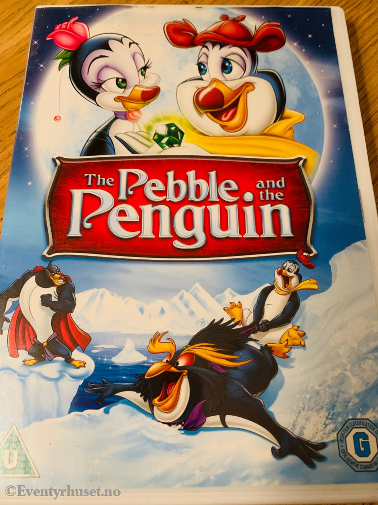 Pingvinen og Lykkesteinen (The Pepple and the Penguin). DVD.