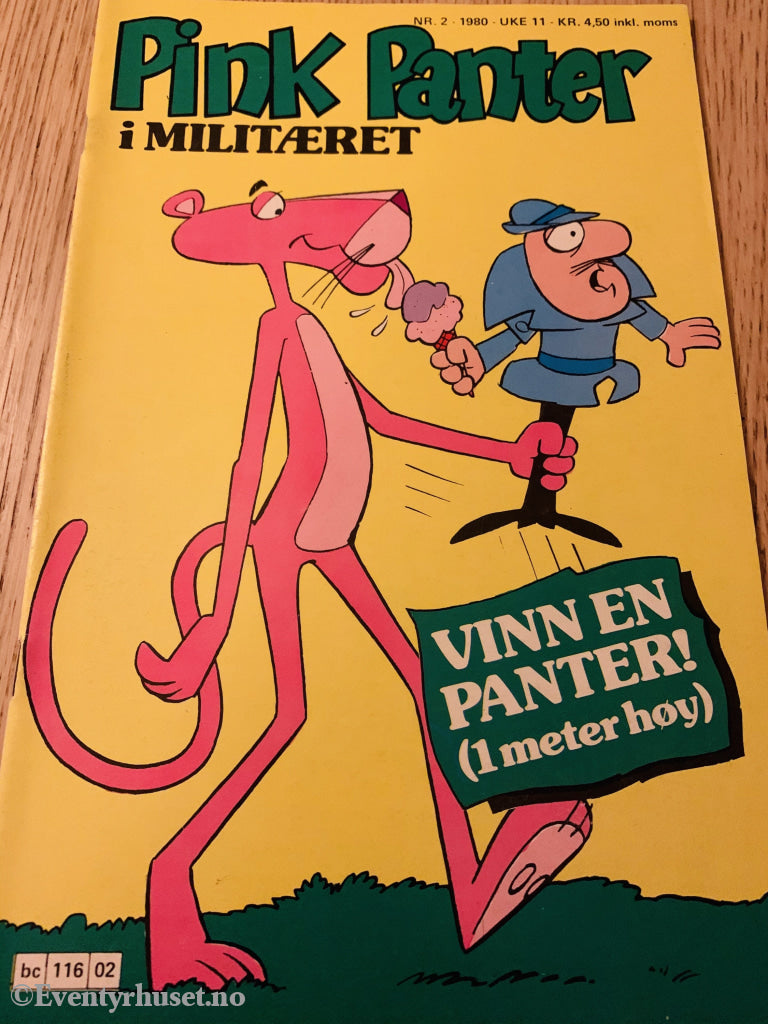 Pink Panter. 1980/02. Tegneserieblad