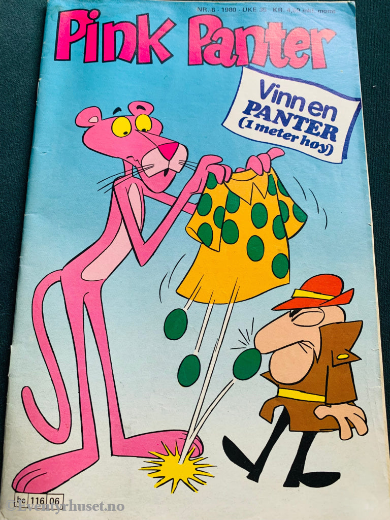 Pink Panter. 1980/06. Tegneserieblad