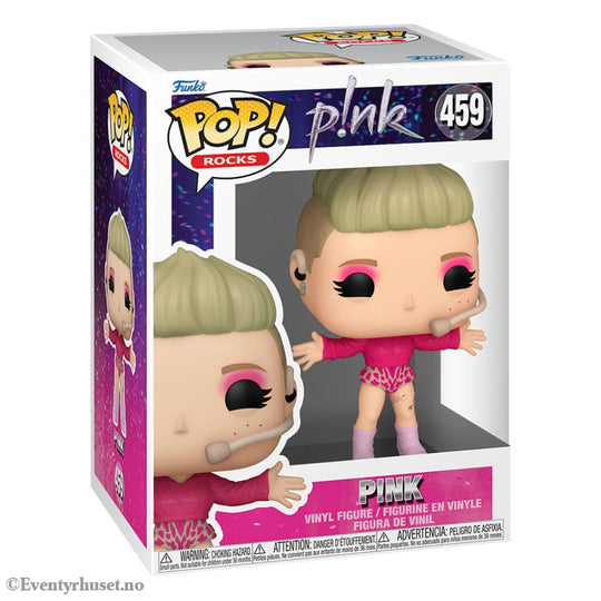 Pink POP! Rocks Vinyl Figure Trustfall Tour 9 cm Collectibles