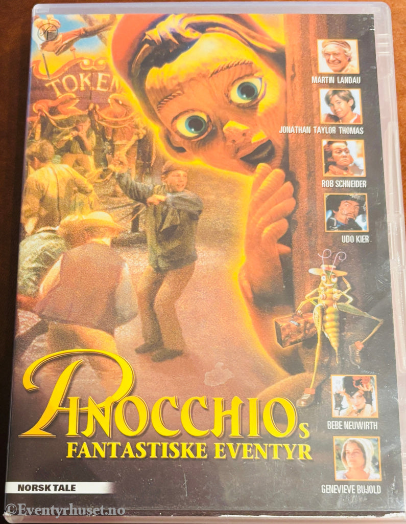 Pinocchio’s fantastiske eventyr. 1996. DVD. DVD