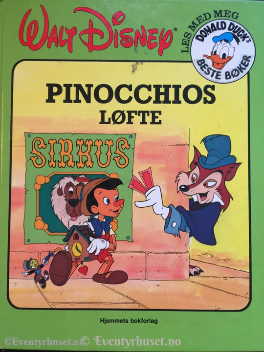 Pinocchios Løfte. 1986. Donald Ducks Beste Bøker. Fortelling