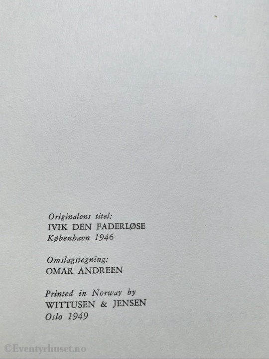 Pipaluk Freuchen. 1949 Eskimogutten. Fortelling