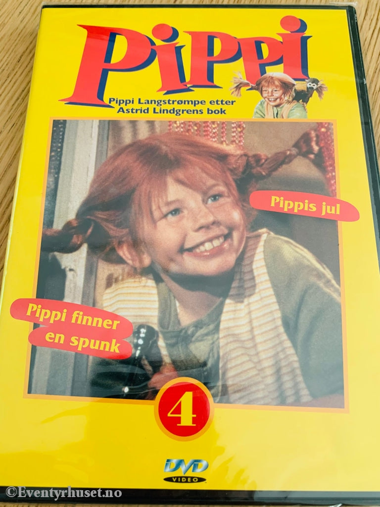 Pippi 4: Pippis Jul Finner En Spunk. Dvd. Ny I Plast! Dvd