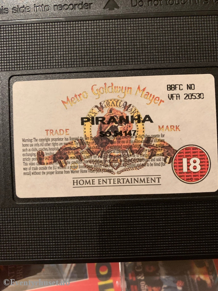 Piranha. 1978. Vhs. Vhs