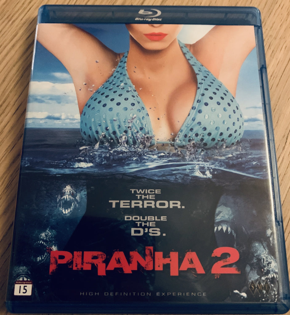 Piranha 2. Blu-Ray. Blu-Ray Disc