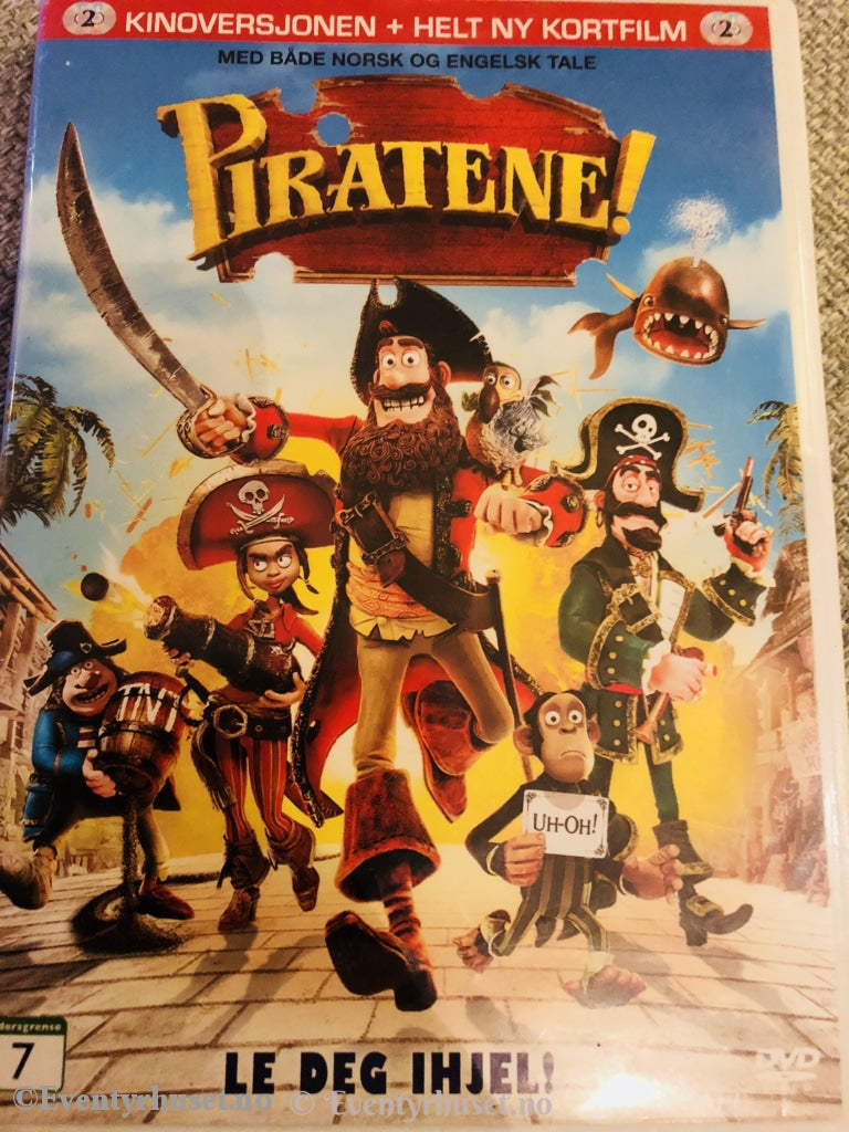 Piratene! 2012. Dvd. Dvd