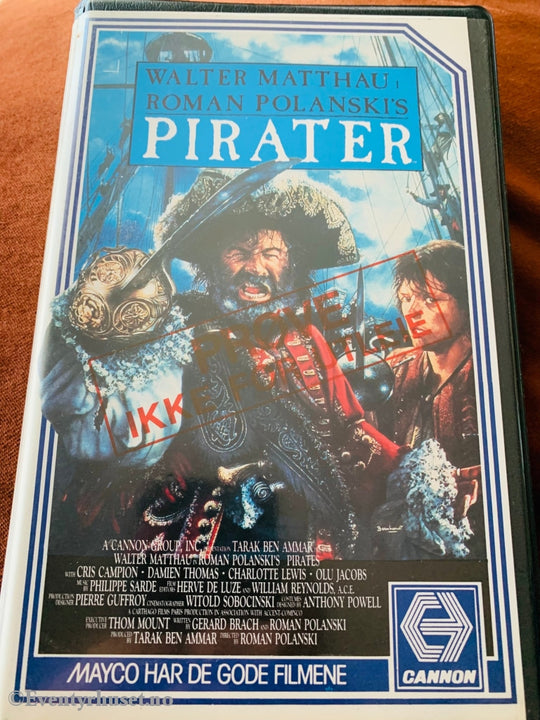 Pirater. 1986. Vhs Big Box.