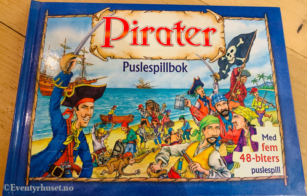 Pirater. Puslespillbok. Puslespill