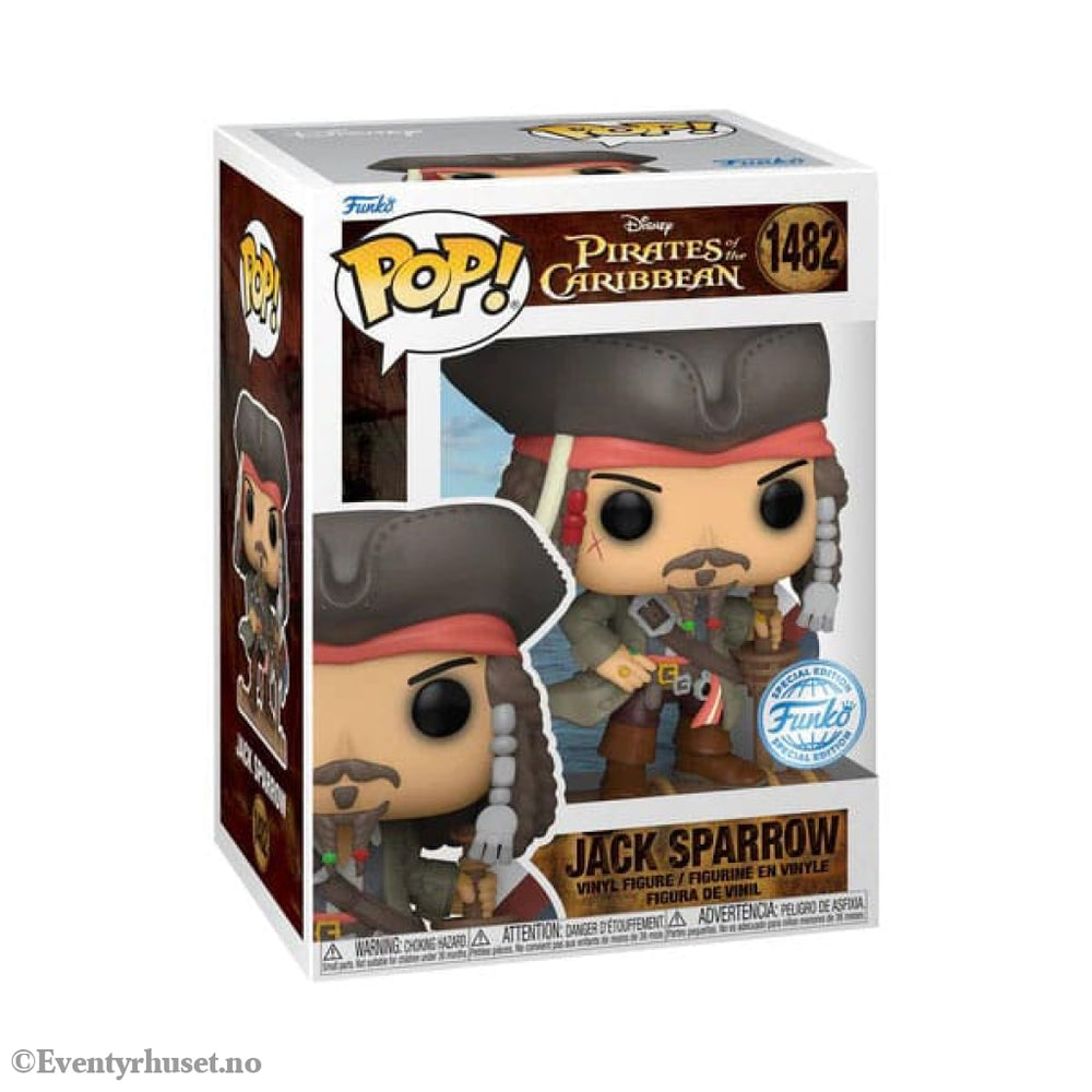 Pirates of the Caribbean POP! Movies Vinyl Figure Jack Sparrow 9 cm Collectibles